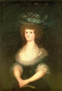 Ritratto della Regina Maria Luisa (1751-1819) moglie del Re Carlo IV (1788-1808) di Spagna